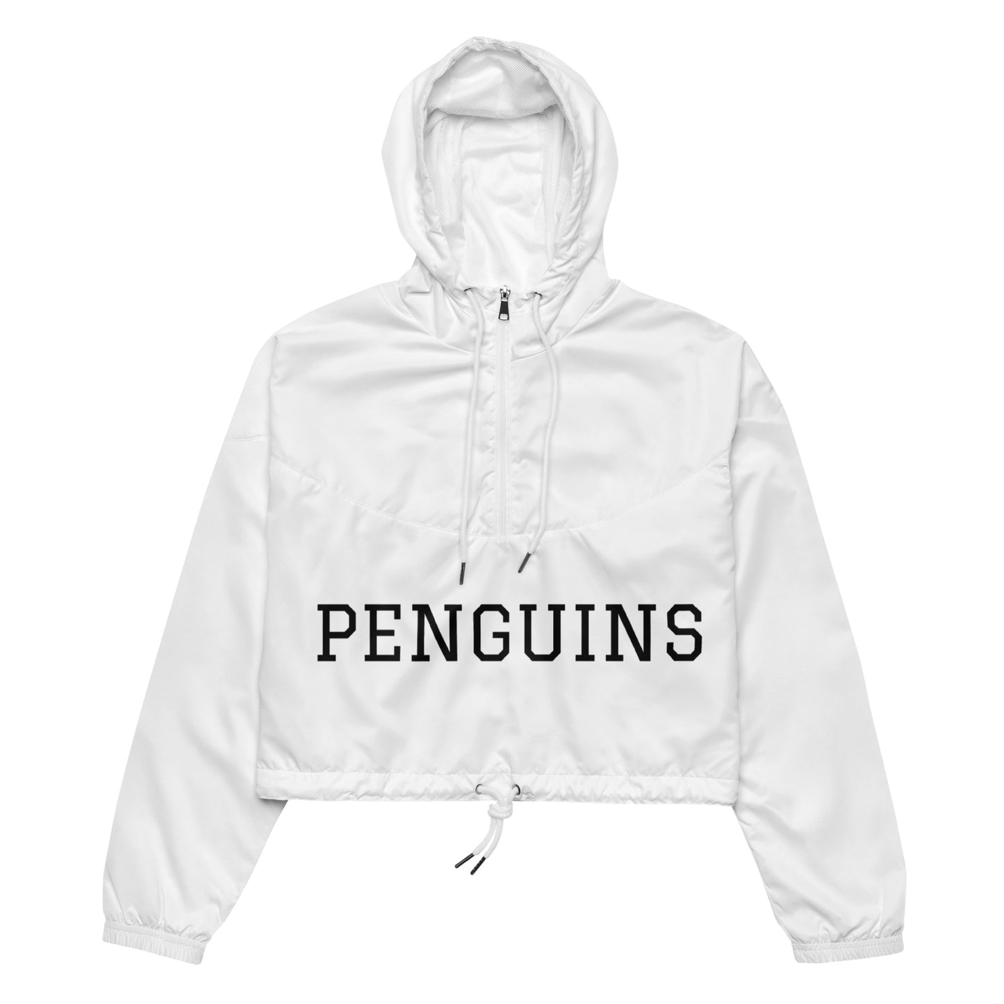 PENGUINS Collegiate Collection - Women’s Cropped Windbreaker