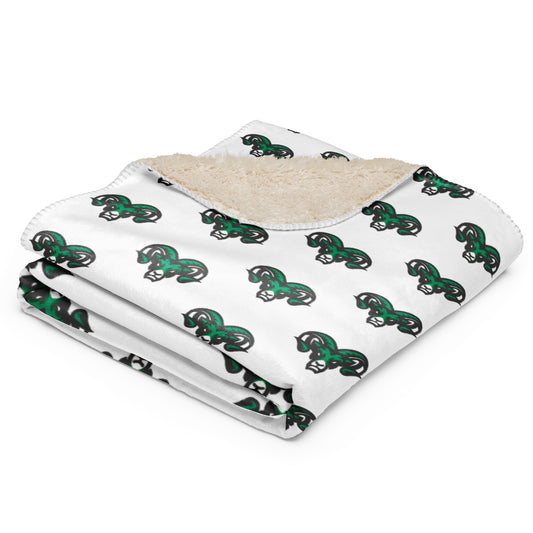 PR Collection - Game Day Ram Sherpa Blanket