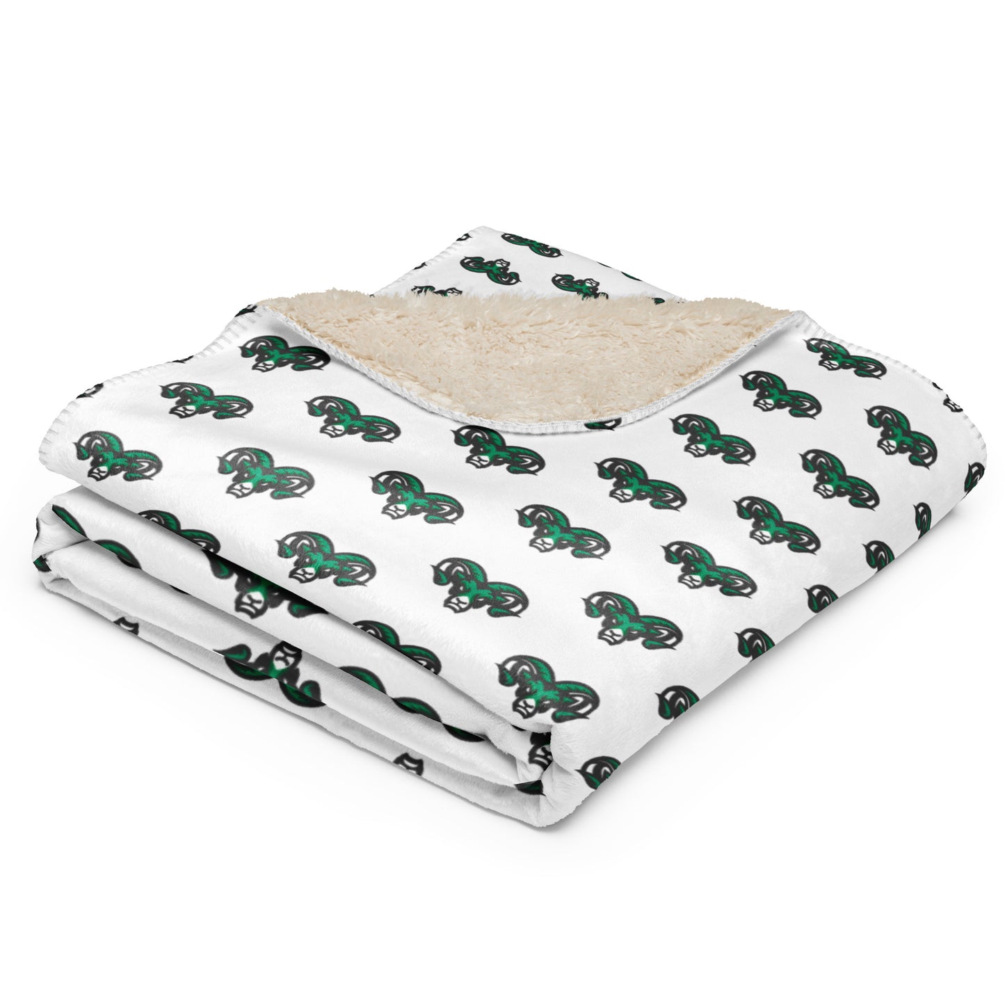 PR Collection - Game Day Ram Sherpa Blanket