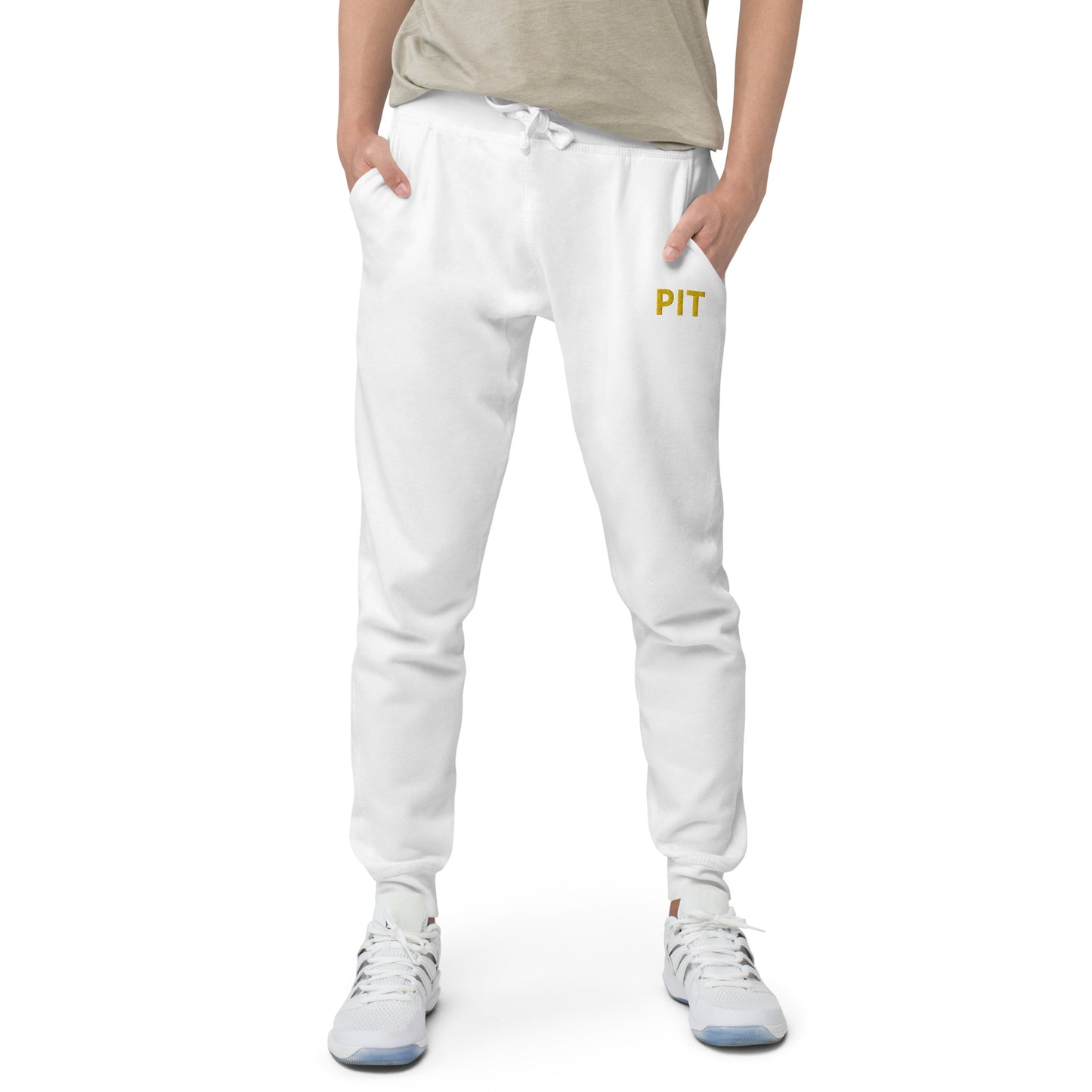 PIT Collection - Gold Embroidery Sweatpants * 5 color variations *