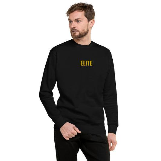 ELITE Collection - Gold Embroidery Premium Sweatshirt * 5 color variations *