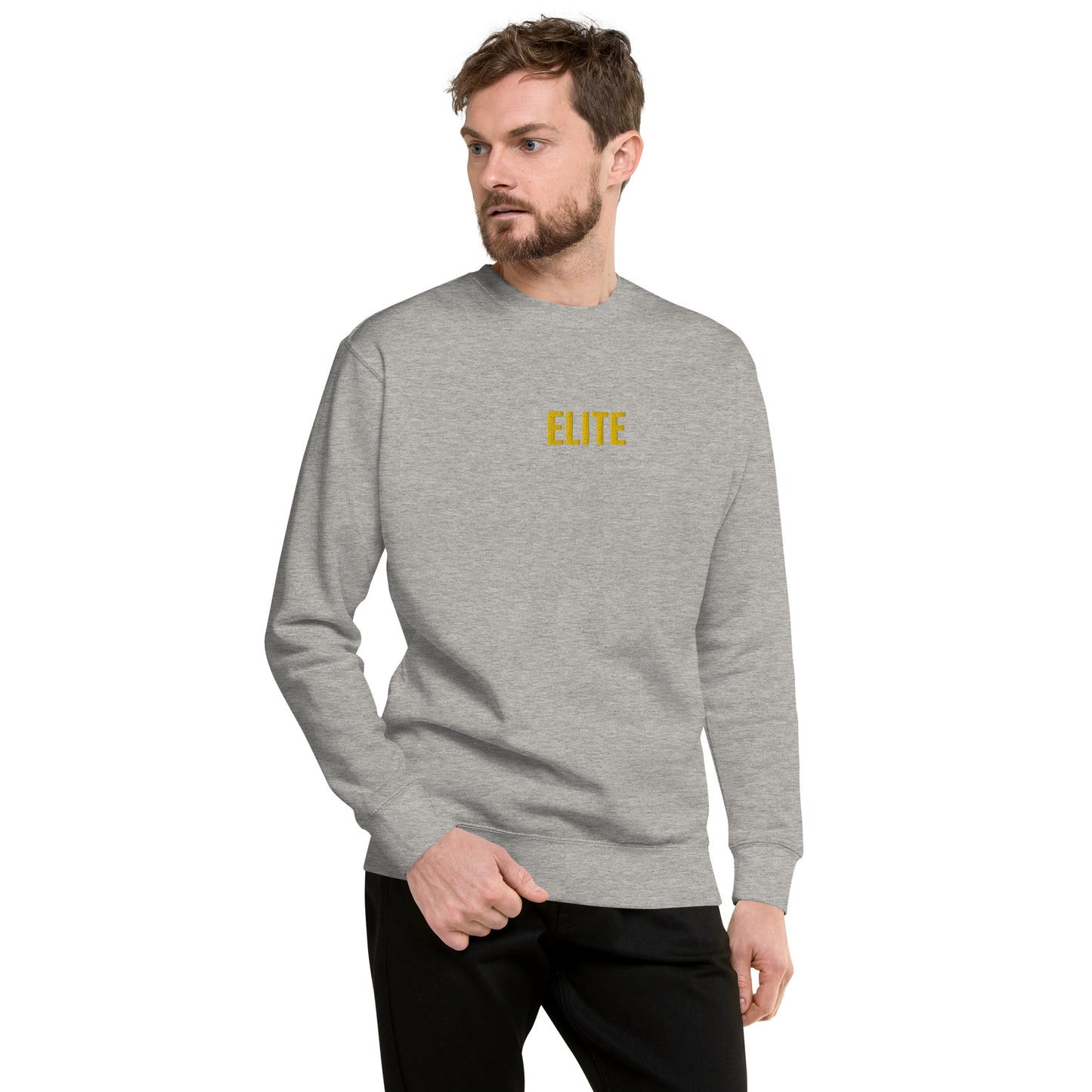 ELITE Collection - Gold Embroidery Premium Sweatshirt * 5 color variations *