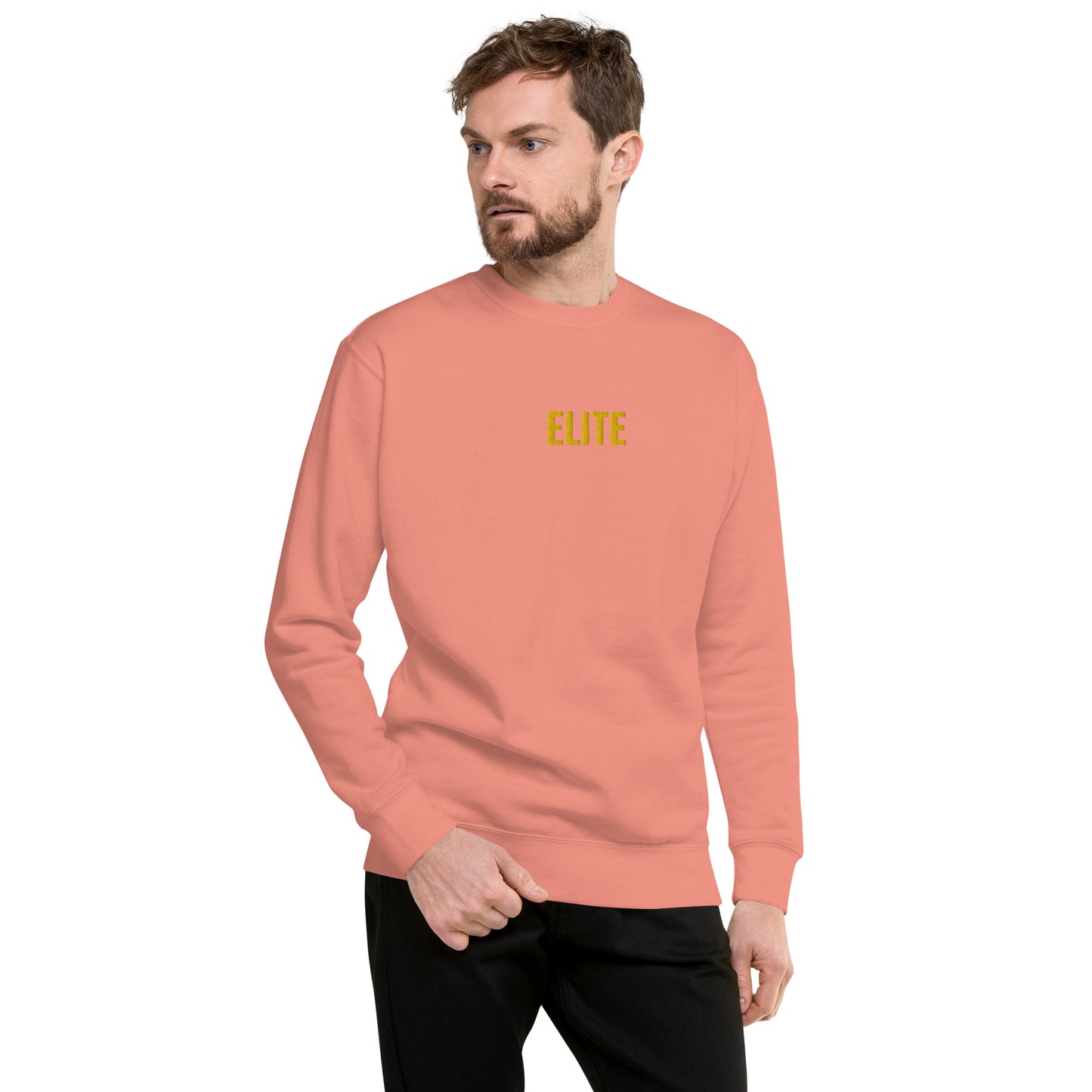 ELITE Collection - Gold Embroidery Premium Sweatshirt * 5 color variations *