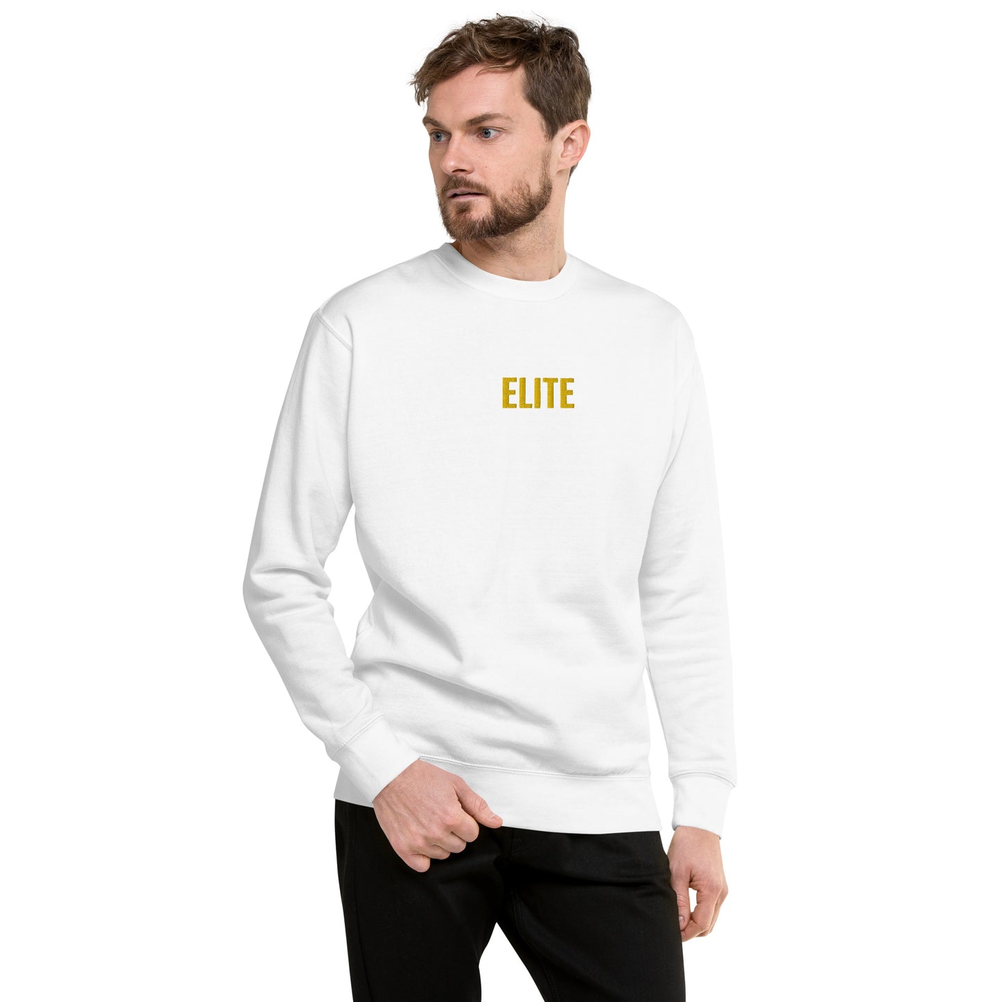 ELITE Collection - Gold Embroidery Premium Sweatshirt * 5 color variations *