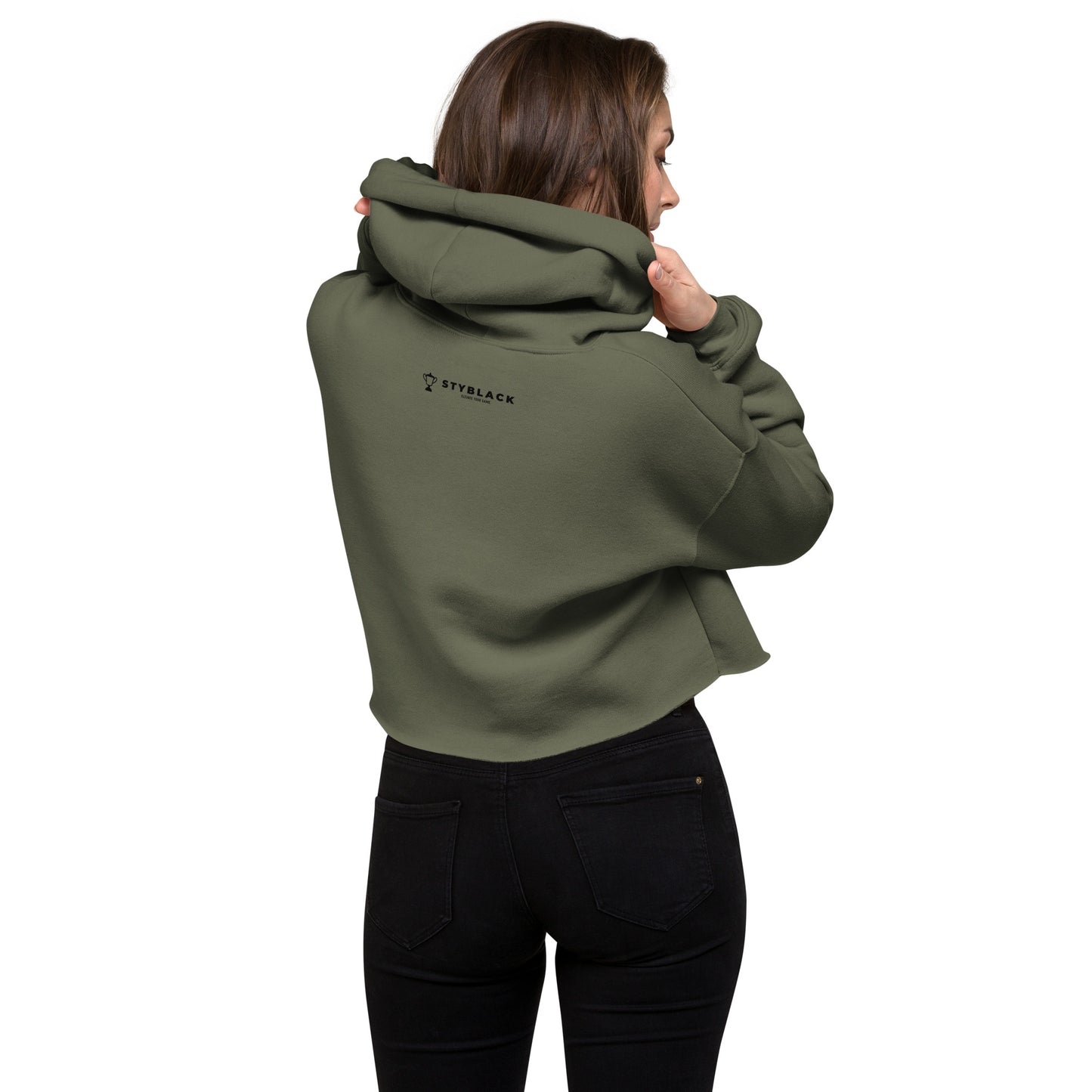 PENGUINS Collegiate Collection Crop Hoodie