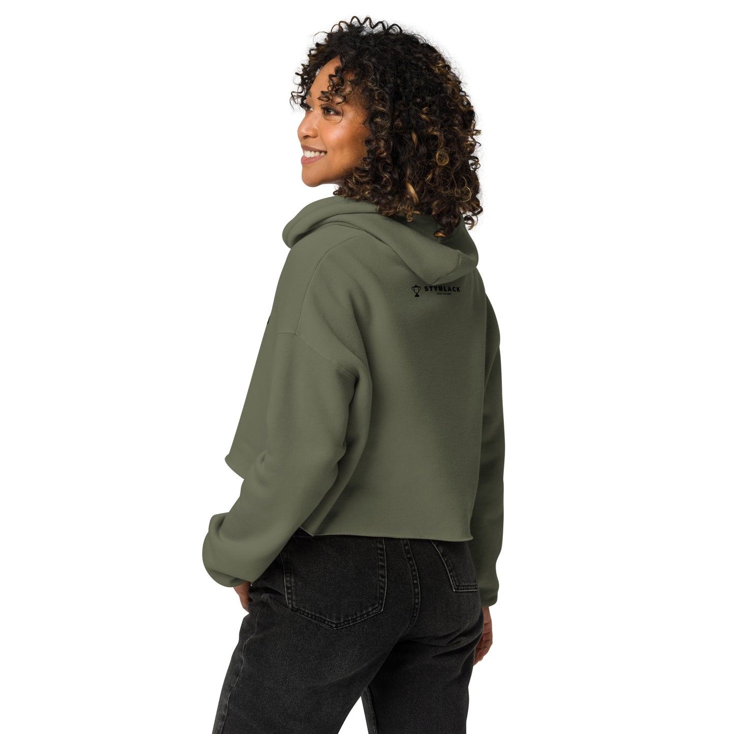 PENGUINS Collegiate Collection Crop Hoodie