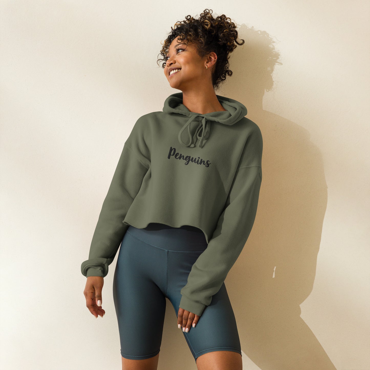 PENGUINS Femme Collection Crop Hoodie