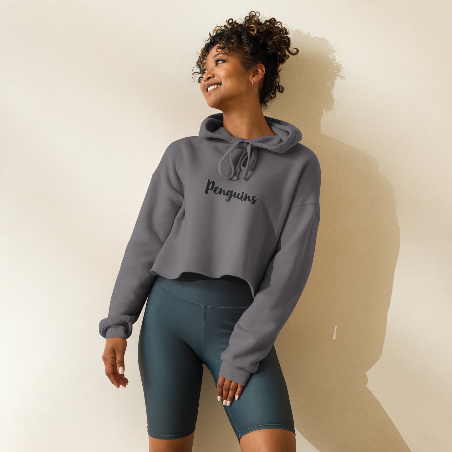 PENGUINS Femme Collection Crop Hoodie