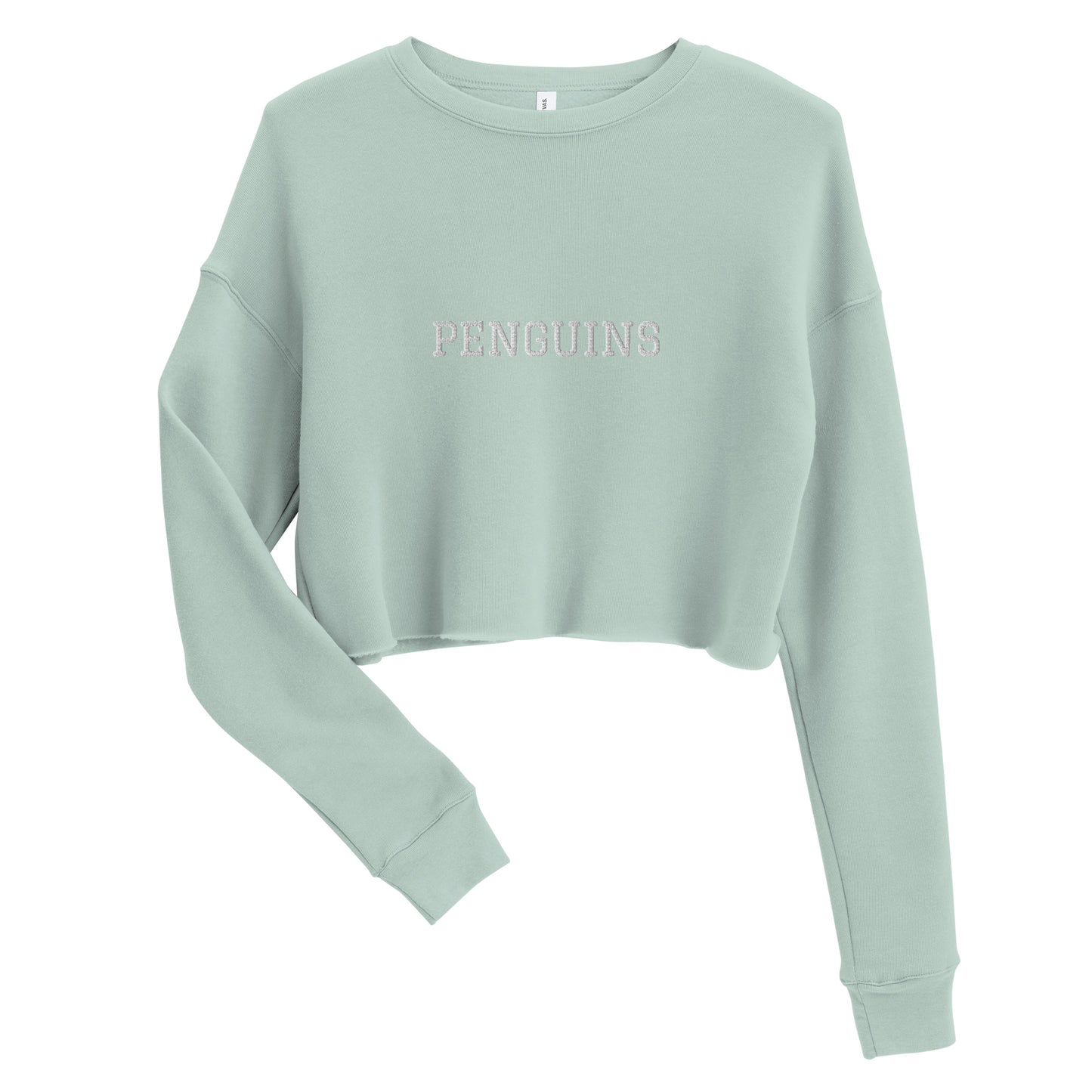 PENGUINS Collegiate Collection Crop Sweatshirt