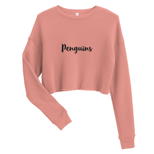 PENGUINS Femme Collection Crop Crewneck * 3 color variations *