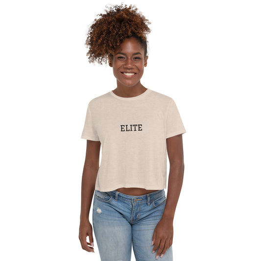 ELITE Collegiate Collection Crop Tee