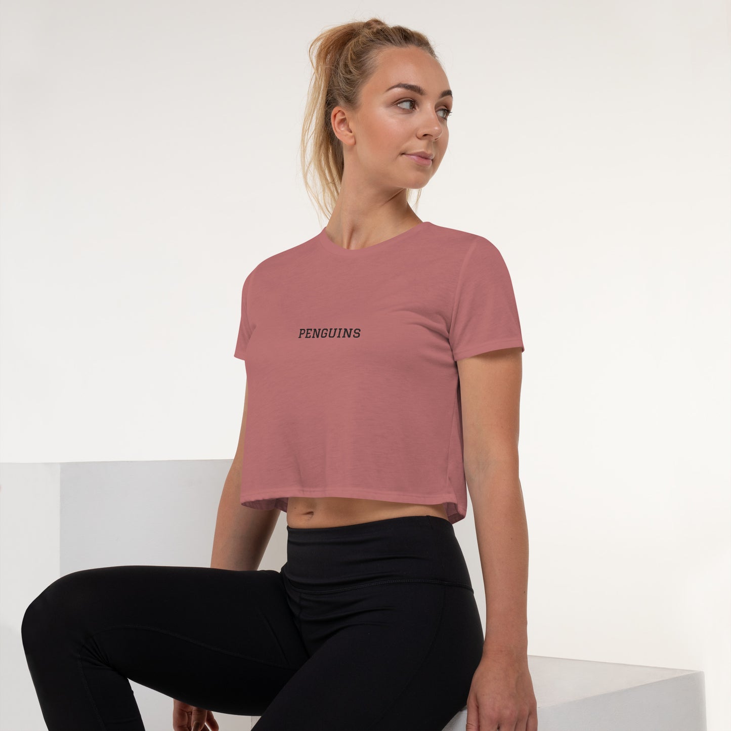 PENGUINS Collegiate Collection Crop Top