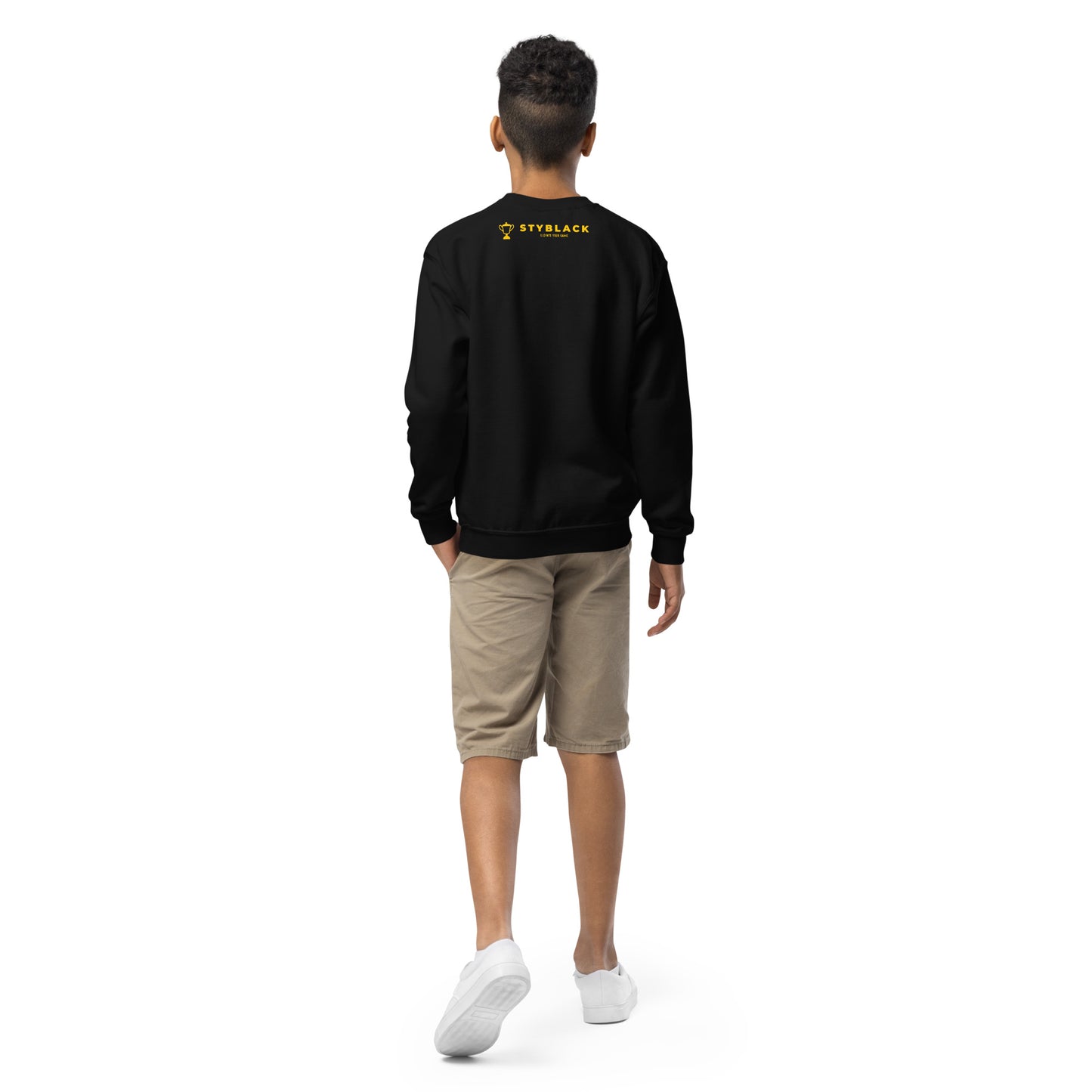 PIT Collection - Gold Embroidery Youth Crewneck * 4 color variations *