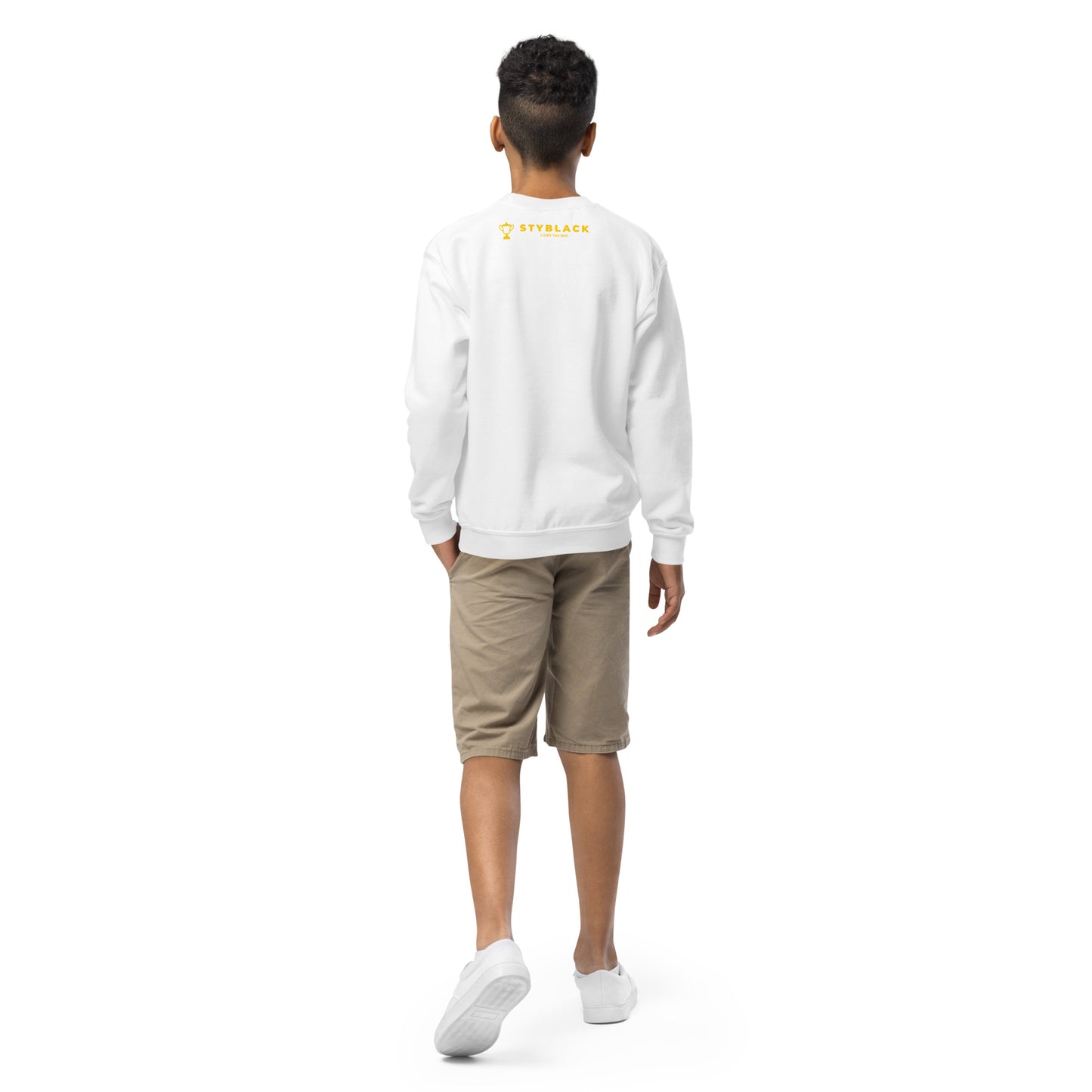 PIT Collection - Gold Embroidery Youth Crewneck * 4 color variations *