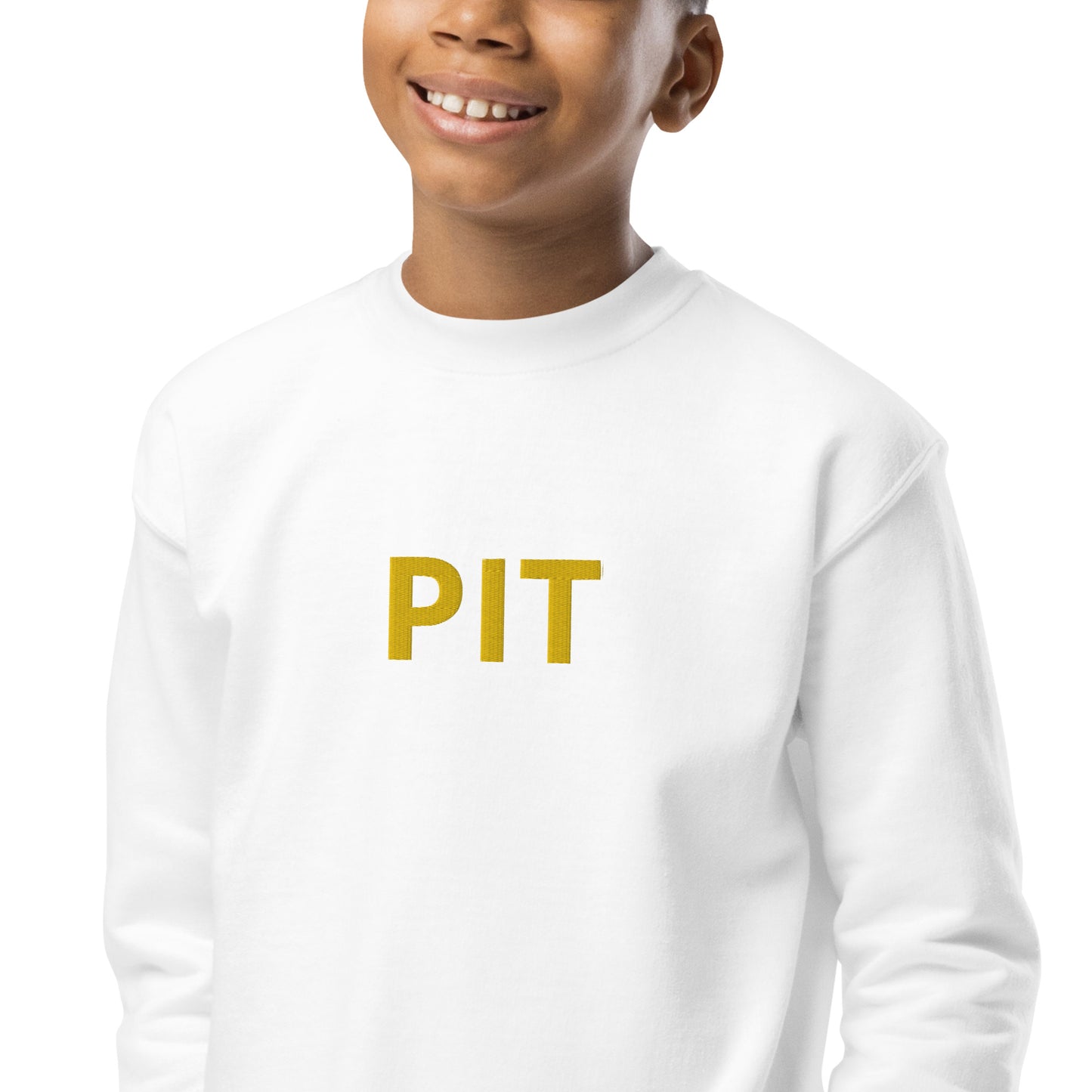 PIT Collection - Gold Embroidery Youth Crewneck * 4 color variations *