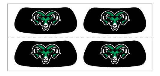 PINE-RICHLAND RAMS CUSTOM EYEBLACK - RAM STY